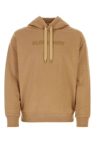 Burberry Man Biscuit Cotton Sweatshirt In Brown