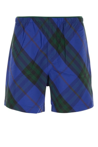 BURBERRY BURBERRY MAN PRINTED NYLON SWIMMING SHORTS