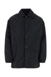 Dolce & Gabbana Sleeved Midnight Jacket In Nylon In Blue