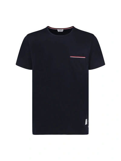 Thom Browne Men T-shirt In Blue