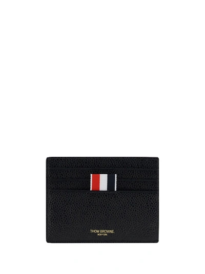 Thom Browne Women Card Holder In Black