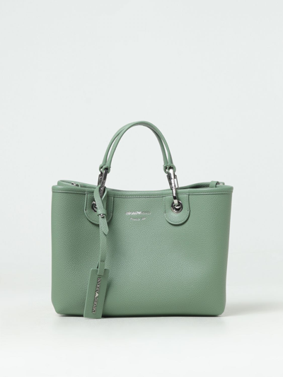 Emporio Armani Tote Bags  Woman Color Green