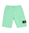 STONE ISLAND JUNIOR COMPASS PATCH SHORTS (2-14 YEARS)