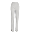 OFF-WHITE SLIM-FIT CORPORATE TROUSERS