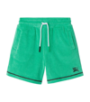 BURBERRY TOWELLING DRAWSTRING SHORTS (3-14 YEARS)