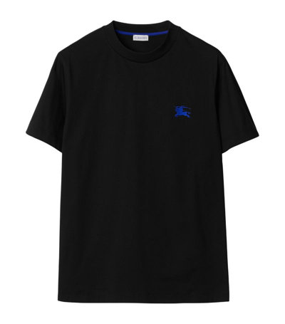 Burberry Slim Ekd T-shirt In Black