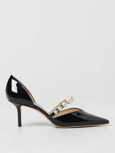Jimmy Choo High Heel Shoes  Woman Color Black In Black
