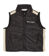 PALM ANGELS LOGO PUFFER GILET (4-12 YEARS)