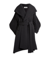 ISSEY MIYAKE QUILTED GRID BELTED COAT