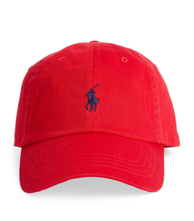 Polo Ralph Lauren Polo Pony Baseball Cap In Burgundy