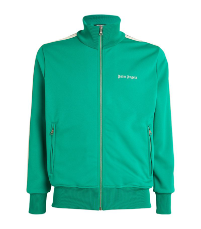 Palm Angels Classic Track Jacket In Green