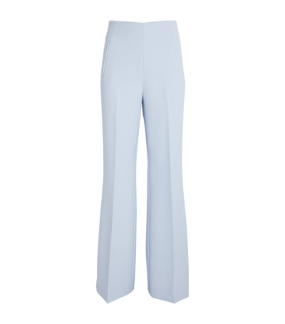Roland Mouret Tailored Trousers In Blue
