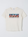 Msgm T-shirt  Kids Kids Color Cream
