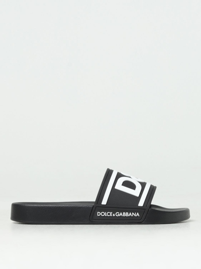 DOLCE & GABBANA SANDALS DOLCE & GABBANA MEN COLOR BLACK,F17174002