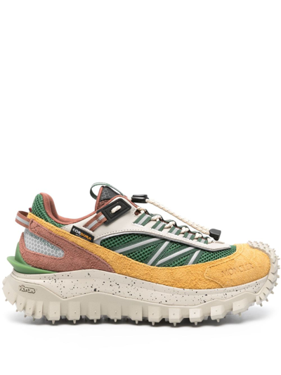 Moncler Trailgrip Trainers In Green