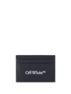 OFF-WHITE LOGO LEATHER CARD CASE