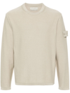 STONE ISLAND COTTON AND CASHMERE BLEND SWEATER