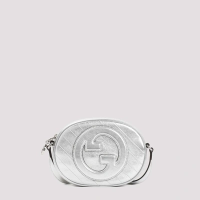 Gucci Blondie Lamé Handbag In Metallic