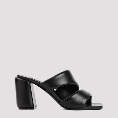 Sergio Rossi Spongy 80 Sandal In Nero