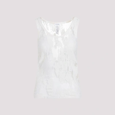 Acne Studios Cotton T-shirt In Aeg Off White