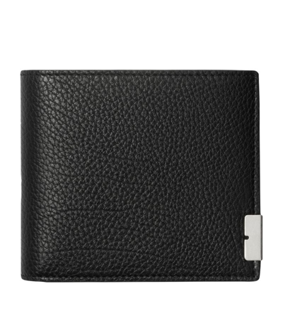 Burberry B-cut Bifold Wallet In Black