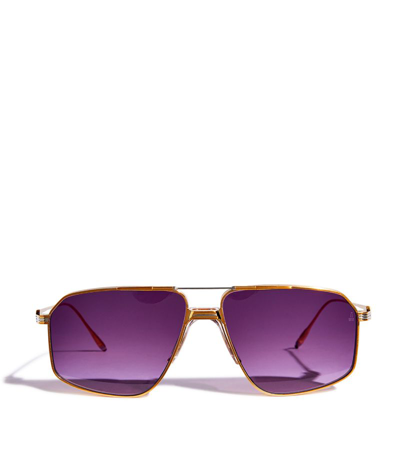 Jacques Marie Mage Tinted Jagger Sunglasses In Gold