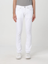 Dondup George Five-pocket Jeans In White