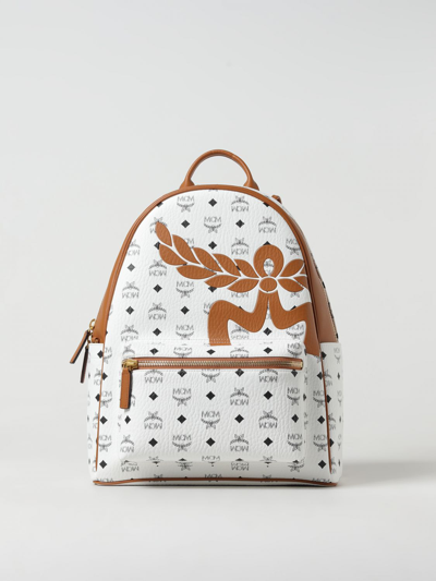 Mcm Backpack  Woman Colour White