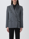 Max Mara Blazer  Woman Color Grey In Grey