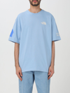 THE NORTH FACE T-SHIRT THE NORTH FACE MEN COLOR SKY BLUE,408284016