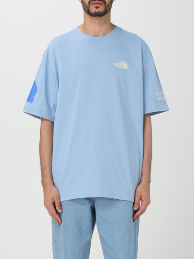 The North Face T-shirt  Men In Sky Blue