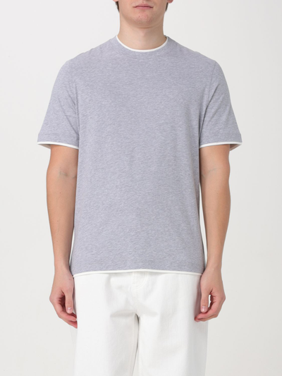 Brunello Cucinelli T-shirt  Men Color Grey