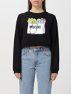 MOSCHINO COUTURE SWEATSHIRT MOSCHINO COUTURE WOMAN COLOR BLACK,F27392002