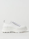 Alexander Mcqueen Sneakers In Canvas In White