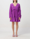 ACTITUDE TWINSET 连衣裙 ACTITUDE TWINSET 女士 颜色 紫色,F28189019