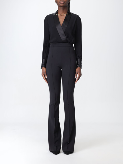 ELISABETTA FRANCHI PANTS ELISABETTA FRANCHI WOMAN COLOR BLACK,F28275002