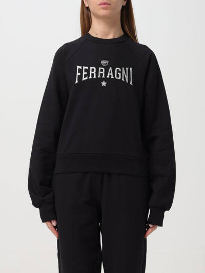 Chiara Ferragni Sweatshirt  Woman Color Black