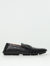 Dolce & Gabbana Crocodile Embossed Loafers In Black