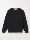 Stone Island Sweater  Junior Kids Color Black In Blue