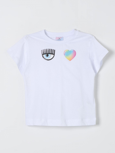 Chiara Ferragni T-shirt  Kids Color White