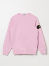 Stone Island Junior Sweater  Kids Color Pink