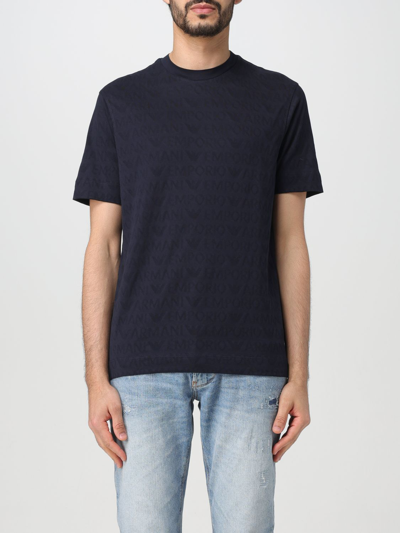 Emporio Armani T-shirt  Men Color Blue 2