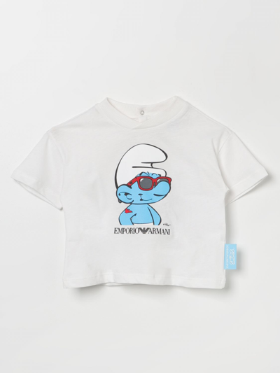 Emporio Armani Babies' T-shirt  Kids Kids Color White