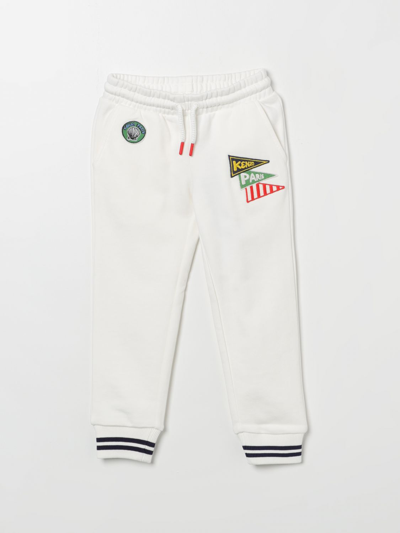 Kenzo Pants  Kids Kids Color Ivory