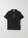 Moncler Polo Shirt  Kids Color Black