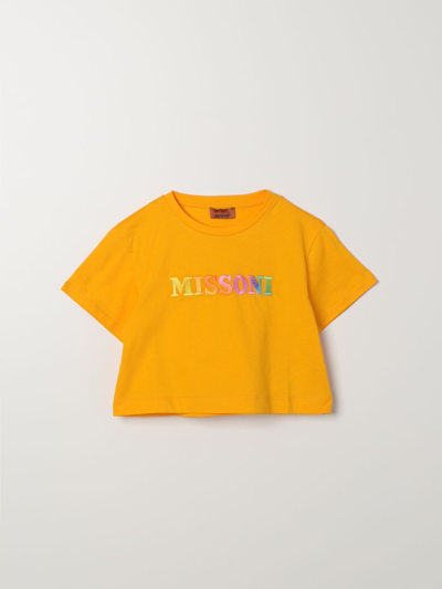 Missoni T-shirt  Kids Color Mustard