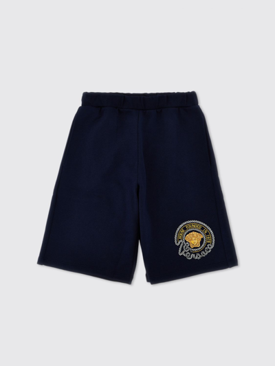 Young Versace Shorts  Kids Color Blue