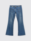 YOUNG VERSACE JEANS YOUNG VERSACE KIDS COLOR BLUE,F32786009