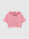 YOUNG VERSACE SWEATER YOUNG VERSACE KIDS COLOR PINK,F32785010