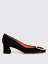 Santoni Buckle-detail 50mm Pumps In Black